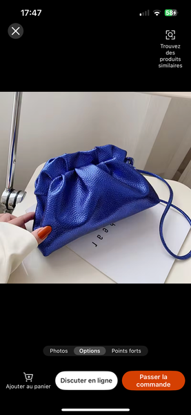 Sac pochette tendance femme