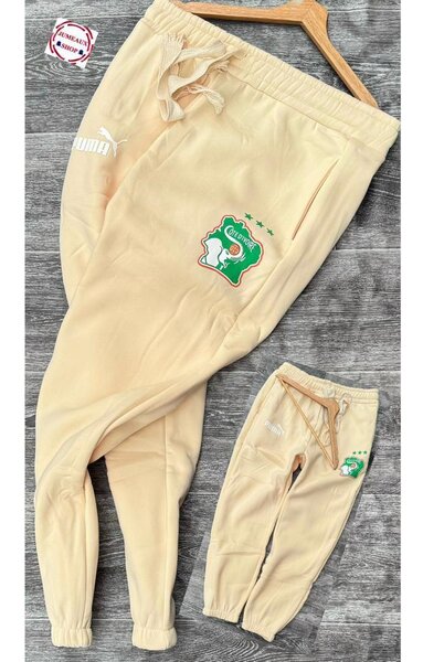Jogging Pantalon Homme Beige