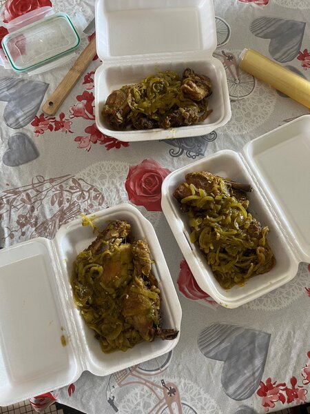 Yassa au poulet+accompagnement