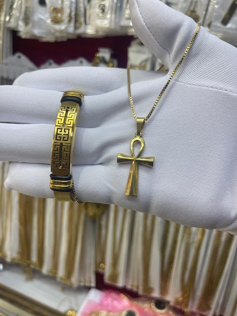 Ensemble Colliers & Bracelets en Or