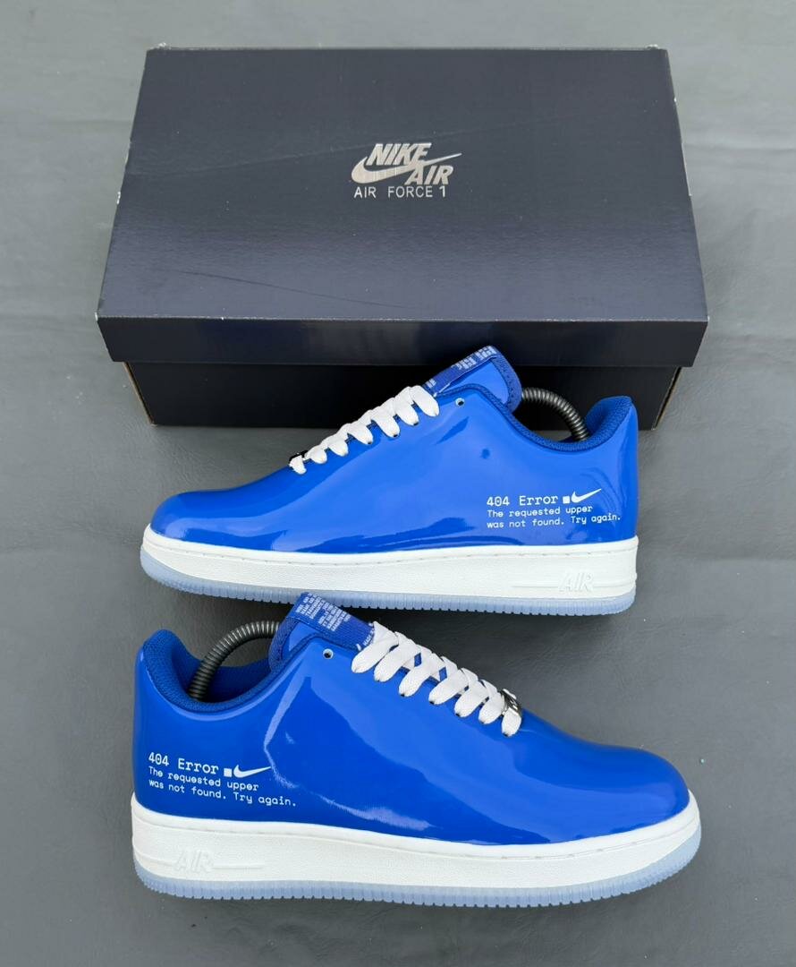 Baskets Nike Air Force 1 Bleu