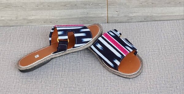 Sandales en cuir ethniques