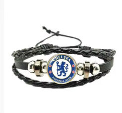 Bracelet Cuir Équipe de Foot