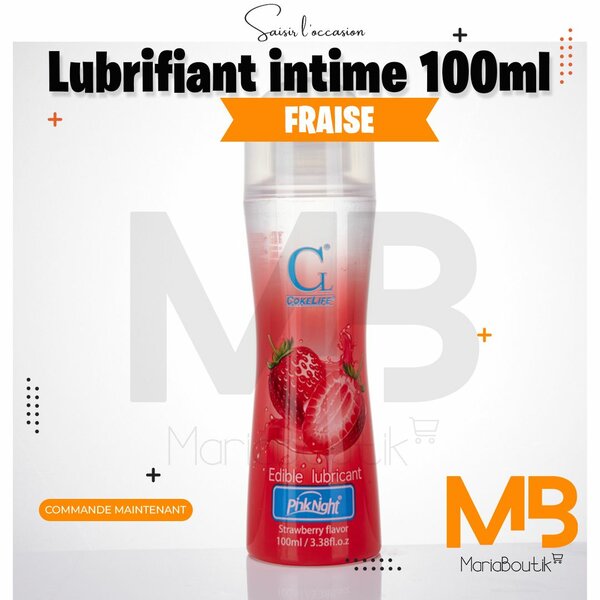 Lubrifiant Intime Fraise 100ml
