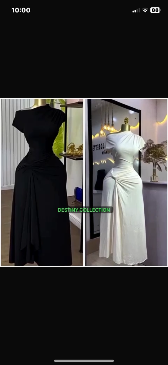 Robe élancée élégante femme