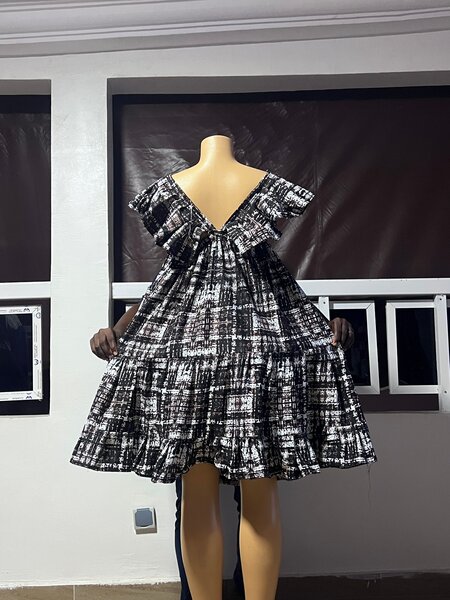 Robe maxi évasée bohème