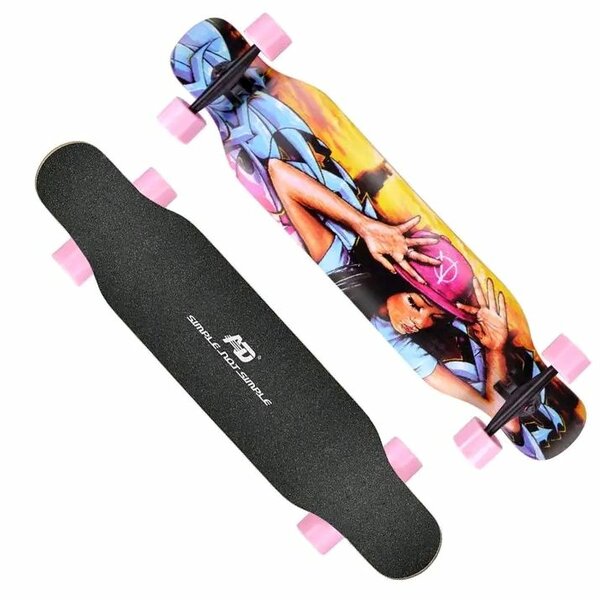 Longboard Graffiti Style
