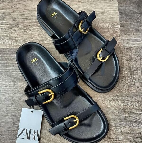 Sandales en cuir élégantes