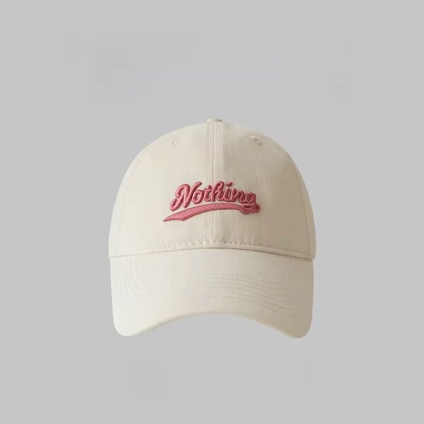 Casquette beige "Nothing"