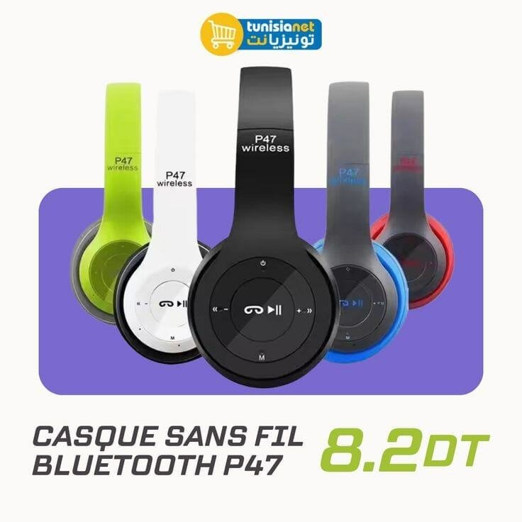 Casque Bluetooth P47 Sans Fil