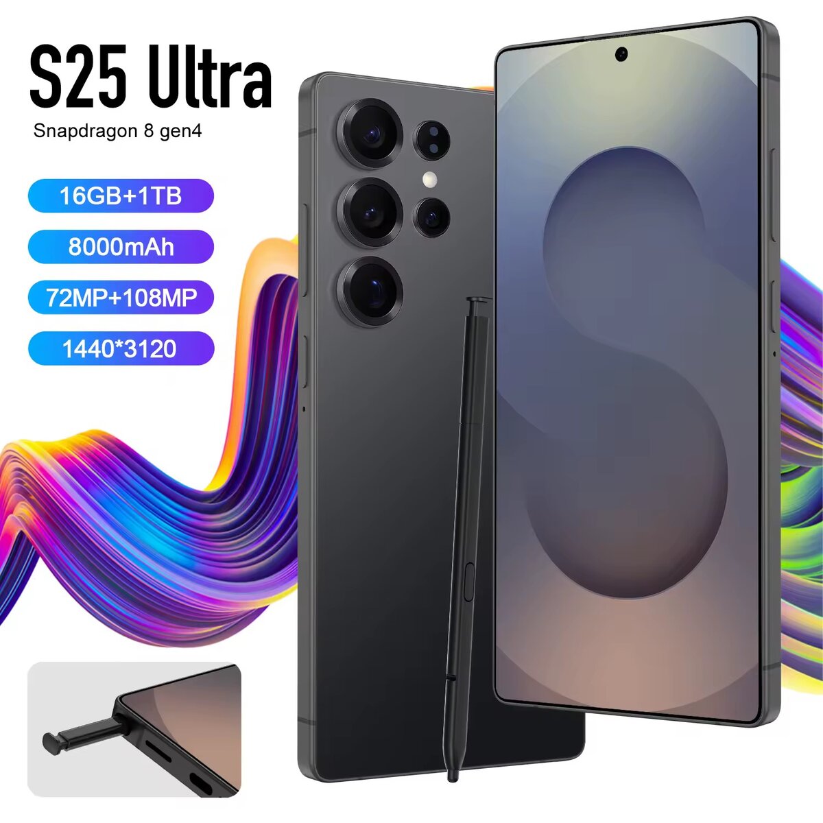 Smartphone S25 Ultra 16GB/1TB