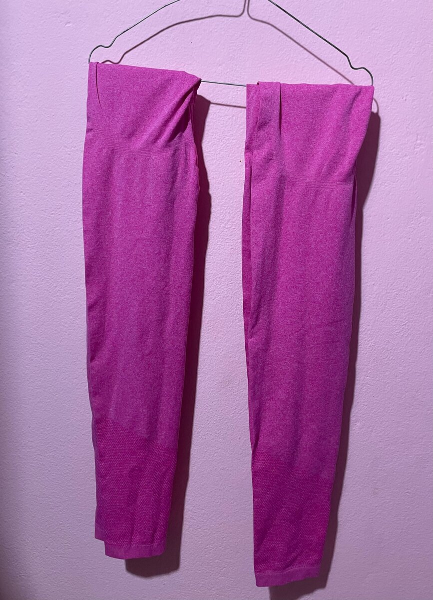 Legging de sport femme rose