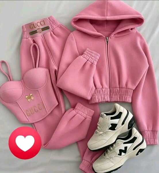 Ensemble survêtement rose GUCCI pour femme