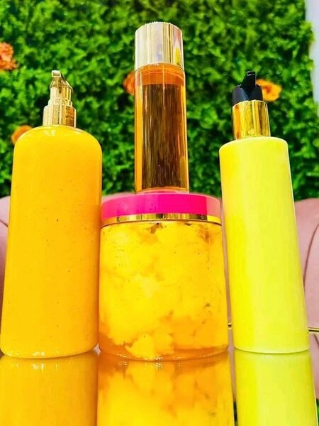 La gamme teint jaune banane