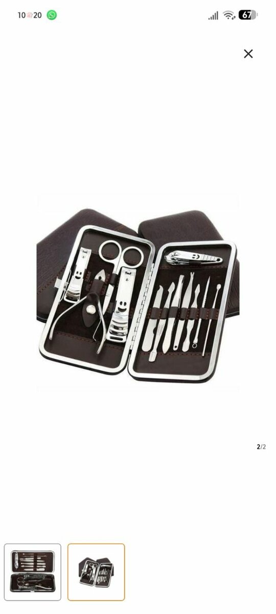 Kit de Manucure Portable