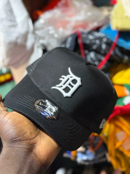 Casquette Trucker "D" Noir