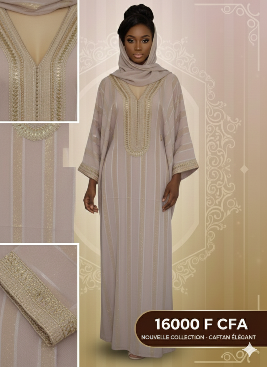 Robe Caftan Élégant
