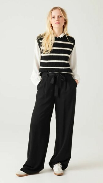 Pantalon noir femme