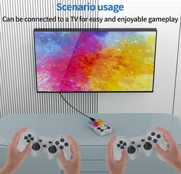 Console rétro portable TV