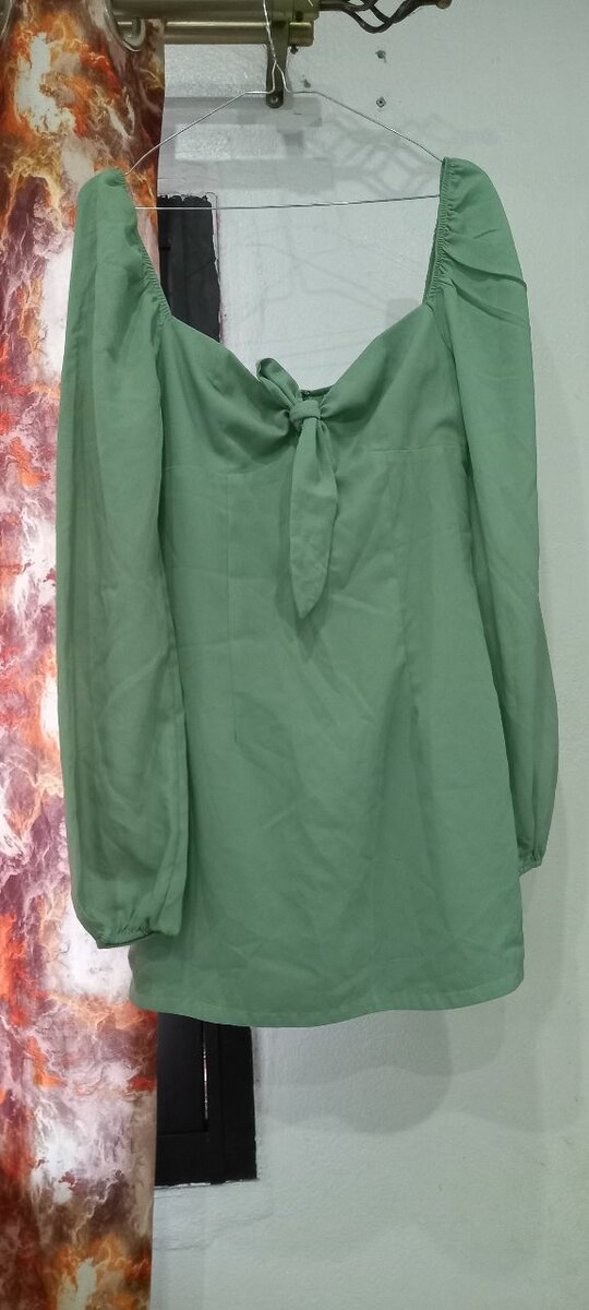 Robe Verte Élégante Femme