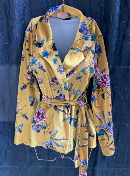 Veste Kimono Floral Femme