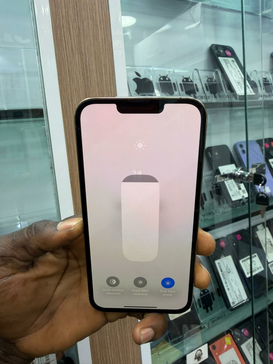 13pro max 128Go batterie  73%