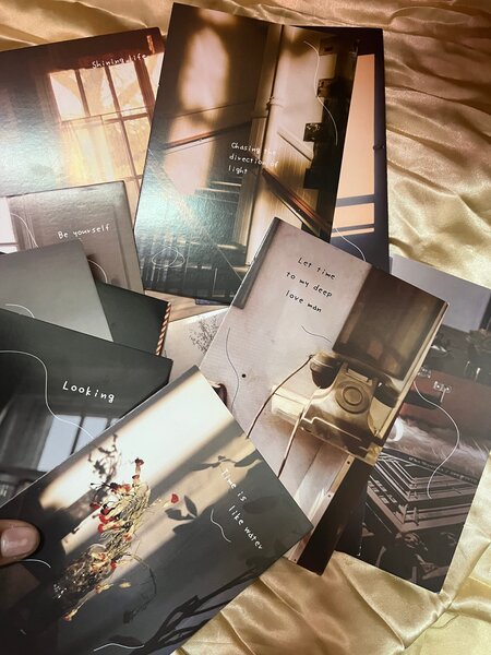 Cartes postales décoratives vintage