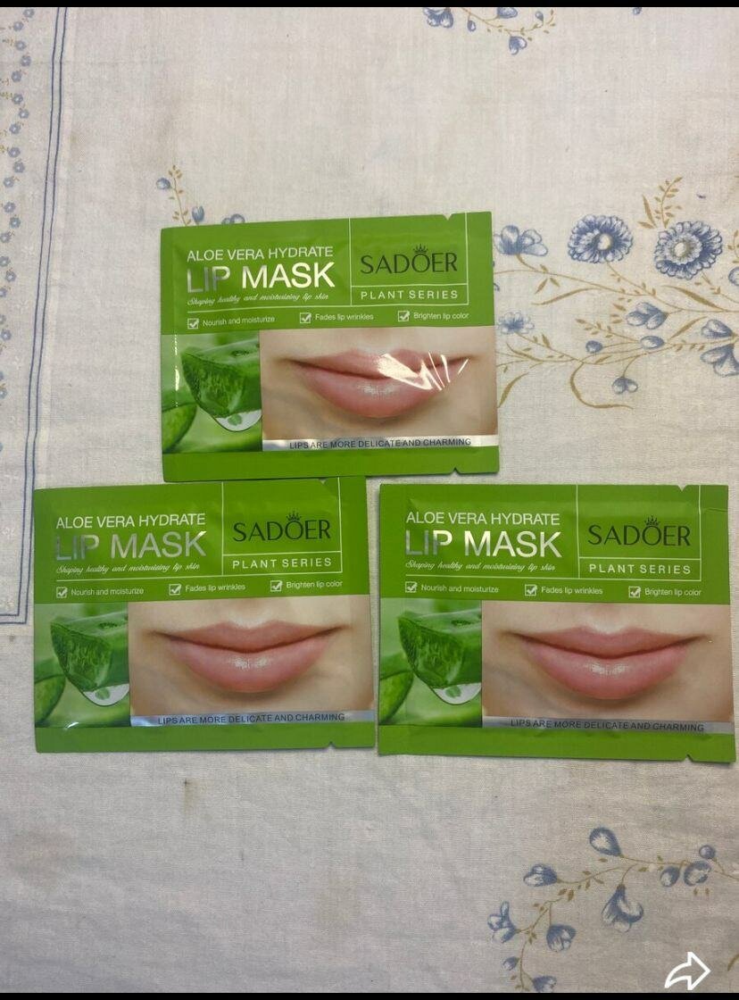 Masque a lèvre et patch étoile