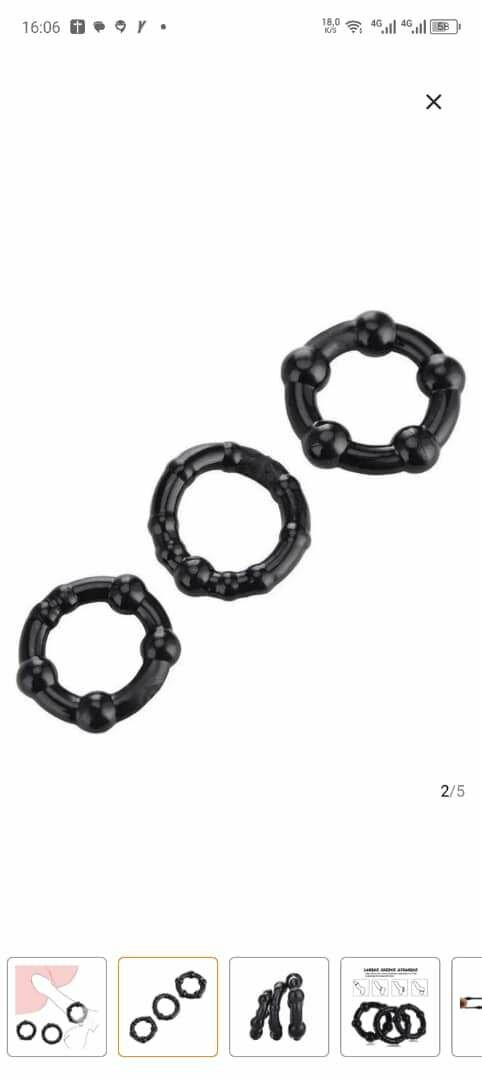 Anneaux Pénis Élastiques