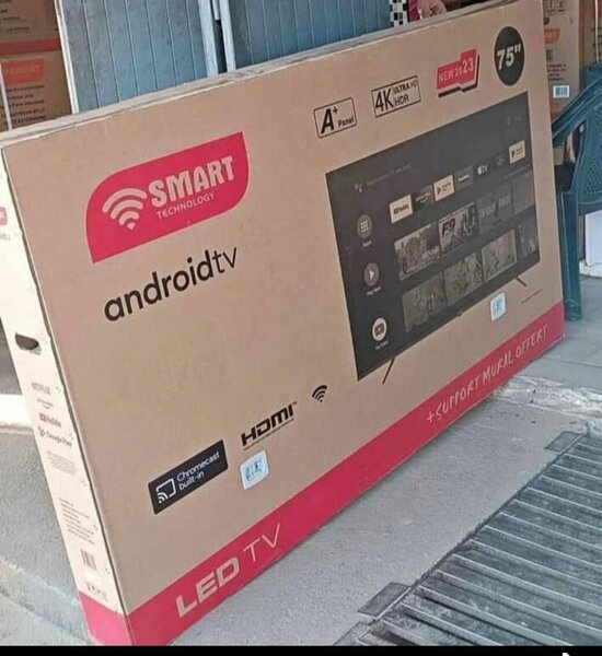Téléviseur LED Android 75" avec technologie SMART