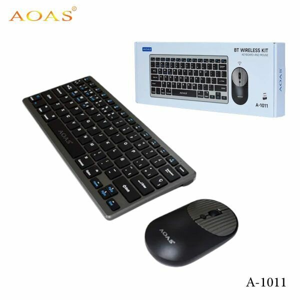 Clavier sans fil AOAS A-1011 avec Souris