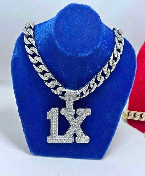 Collier pendentif 1X luxe