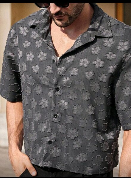 Chemise Homme Motif Floral