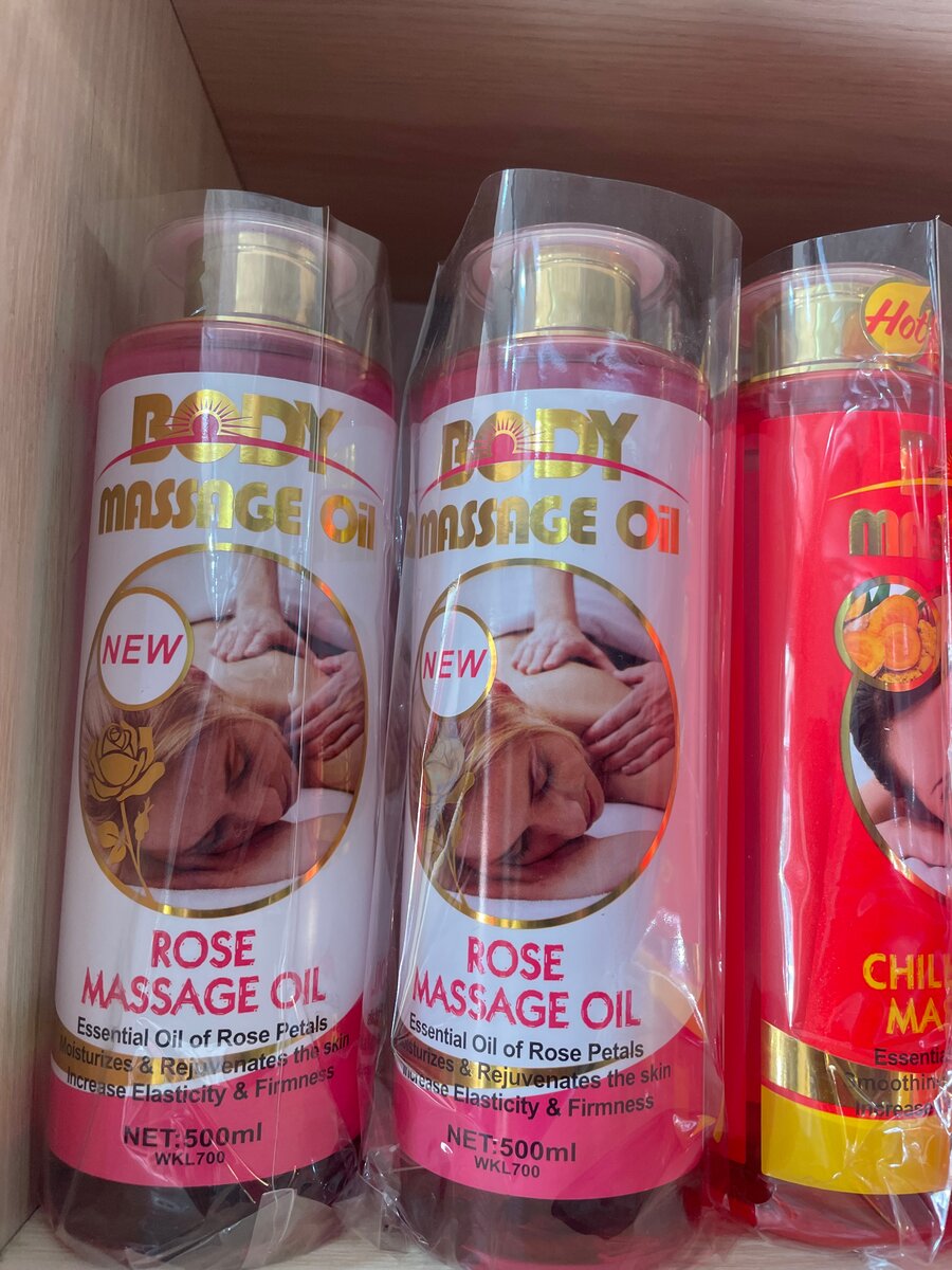 Huile de Massage à la Rose