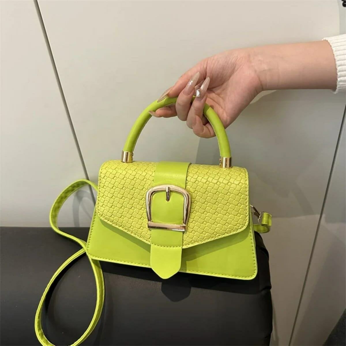 Sac à main vert tendance