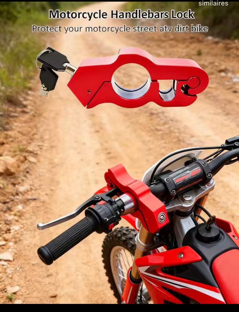 Verrou Antivol Guidon Moto