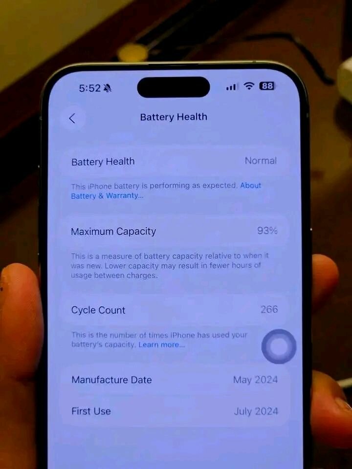 iPhone Pro Max 256 Go