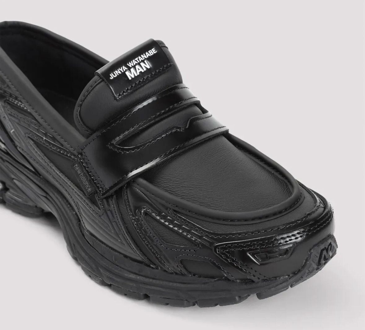 Mocassins noirs tendance homme