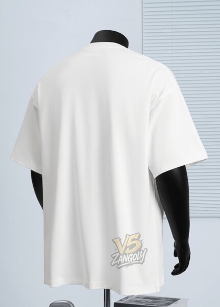 T-shirt Oversize blanc unisexe