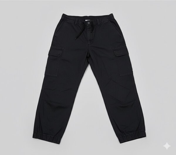 Pantalon cargo noir