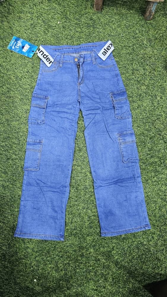 Jeans cargo pour enfants