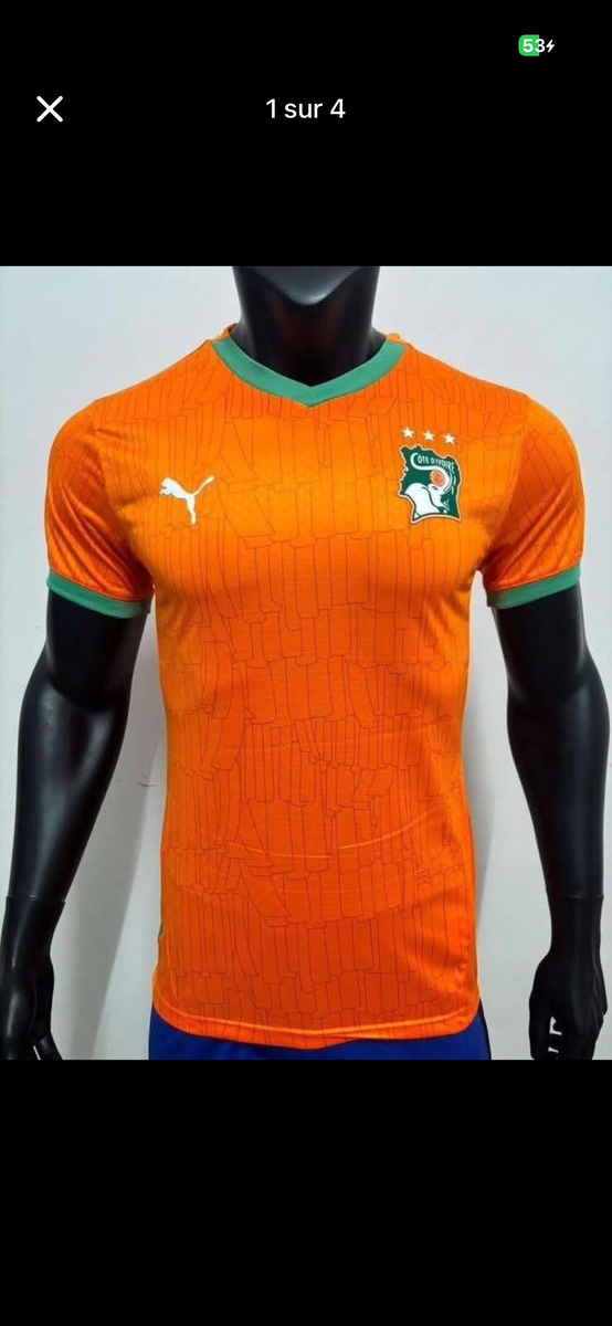 Maillot Côte d'Ivoire Football