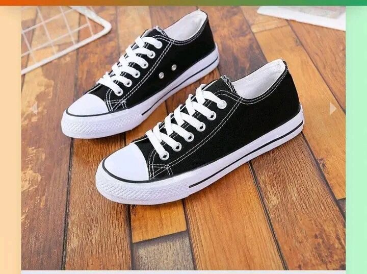 Baskets en toile unisexes classiques