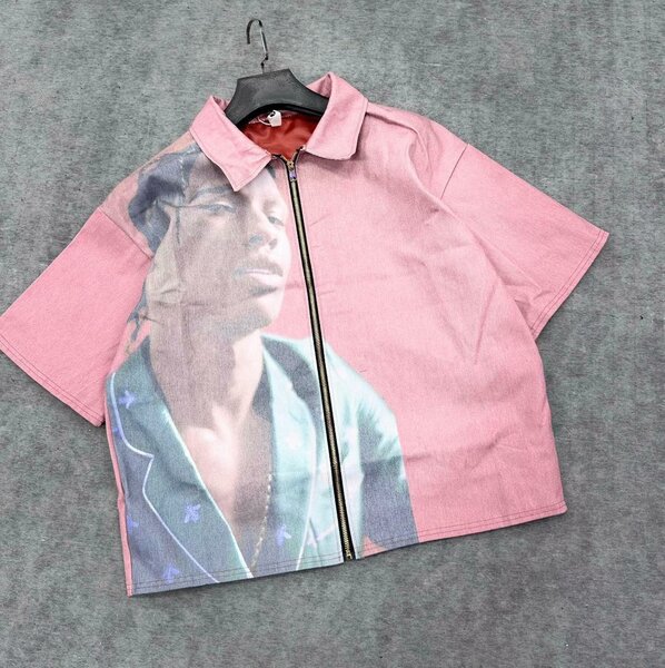 Veste casual à motifs imprimés