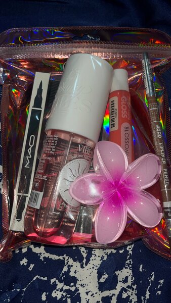 Trousse maquillage holographique