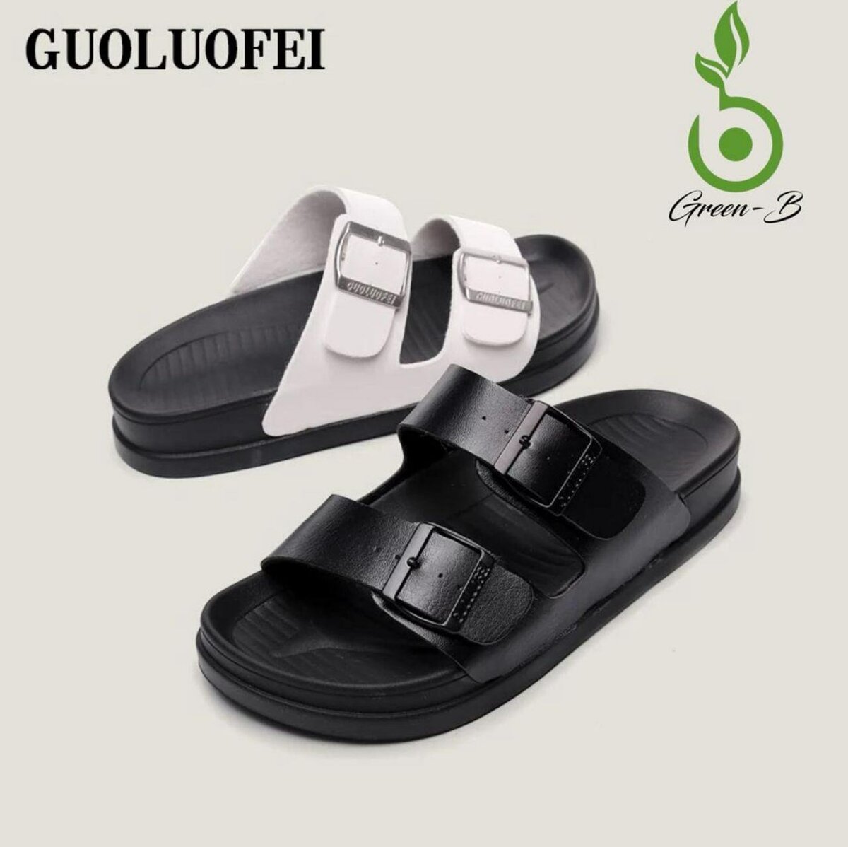 Sandales à boucles confortables