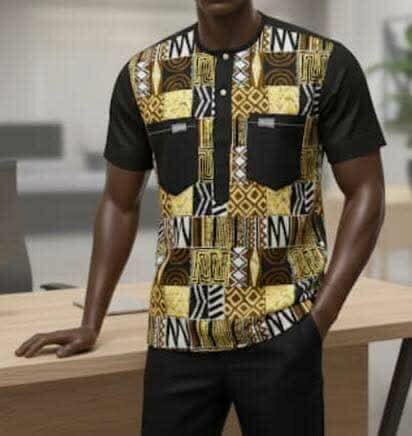 Chemise africaine moderne
