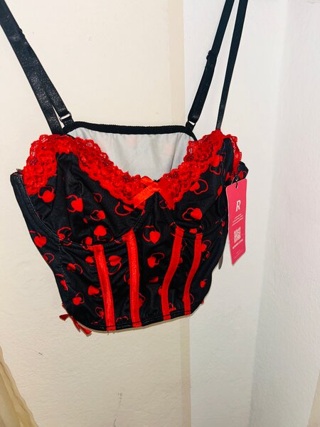 Top bustier chic en dentelle