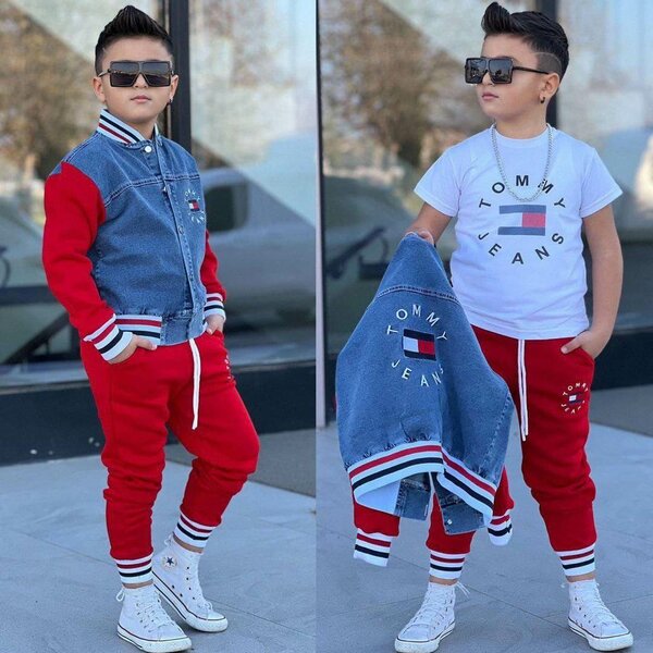 Ensemble Enfant Style Denim