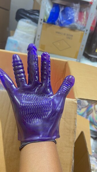 Gant de massage pour animaux